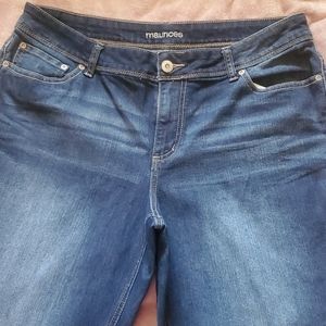 MAURICES JEANS SIZE 18 REG